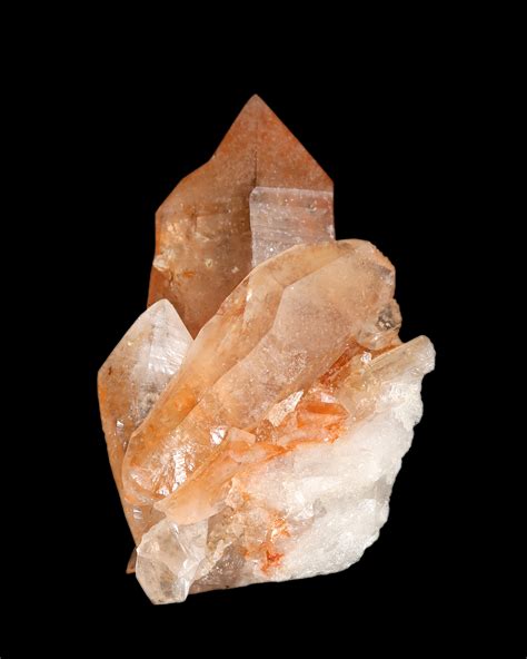 Hematoid Orange Quartz Crystal Mineral - Celestial Earth Minerals