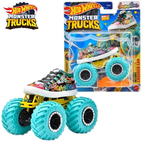 Mattel Hot Wheels Monster Trucks Fyj Sneakerhead Ozon