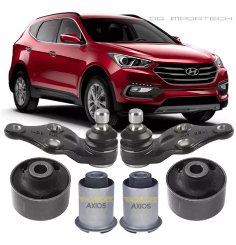 Kit Bucha Bandeja Piv Hyundai Santa F Parcelamento