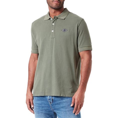 Sage Green Cotton Pique Polo Shirt Brandalley