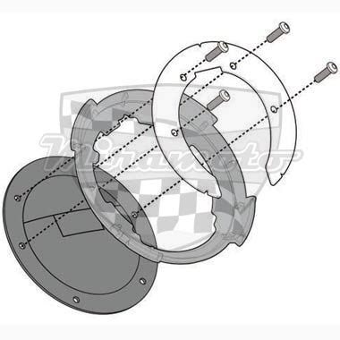 Quicklock Tanklock kroužek Givi Kappa BF17 BMW R 1200 GS LC