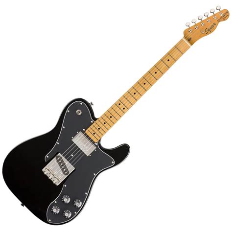 Squier Classic Vibe 70s Telecaster Custom MN Black Rich Tone Music