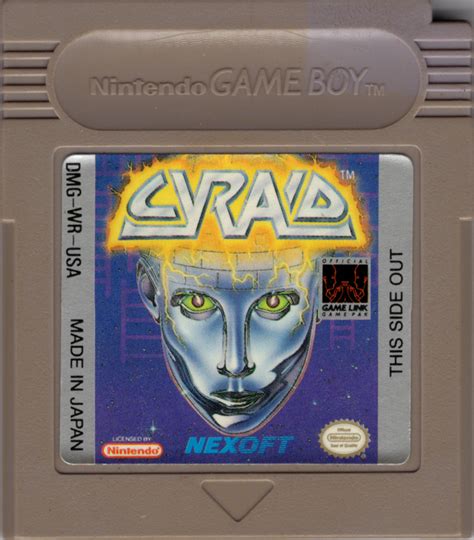 Cyraid 1990 Game Boy Box Cover Art MobyGames