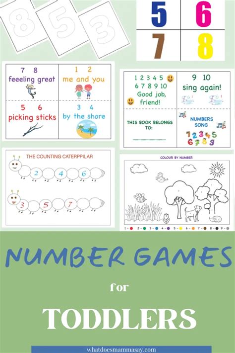 Numbers For Toddlers 25 Fun Games What Does Mamma Say