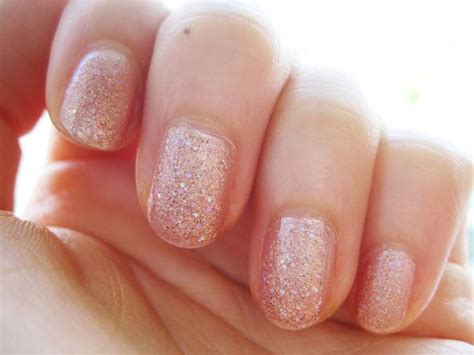 Nude Glitter Nails Nails Glitter Nails Summer Nails