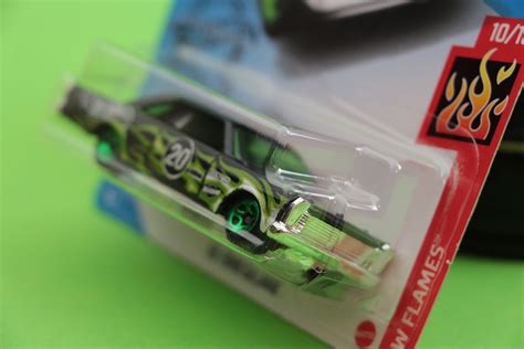 Ford Galaxie Black Green HW Flames Hot Wheels Model Car Rare Etsy