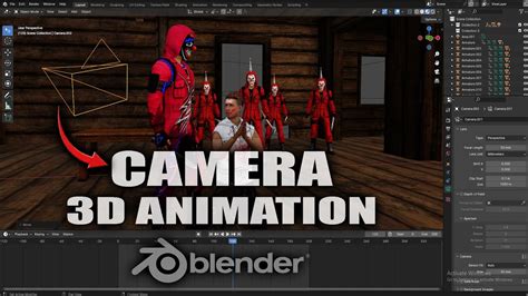 How To Use Camera In Blender Youtube