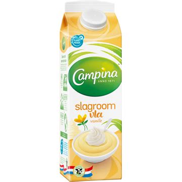 Campina Slagroom Vla 1L Bestellen Jumbo