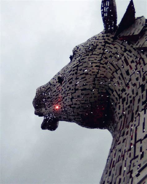 Kelpies reopen as police arrest climate activists who scaled metal giant