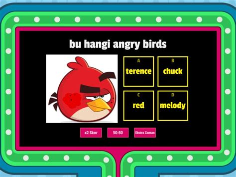 Angry Birds Gameshow Quiz