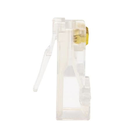 10 יחידות קונקטור רשת ללחיצה CAT5 CAT5E CAT6 RJ45 - תקשורת וציוד רשת