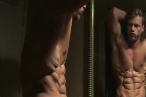 Philippe Lebrun Aka Brad Aka Kovi Lacroix Works Out Naked And Strokes His Massive Penis At Boy