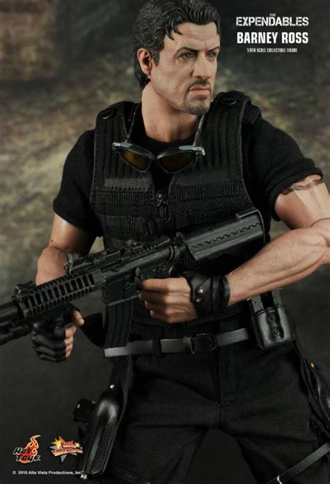The Expendables Barney Ross Sylvester Stallone Figure Hot Toys Mms