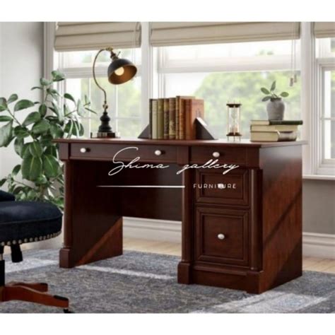 Jual Meja kerja director / Meja kerja kantor / Meja kerja kayu jati