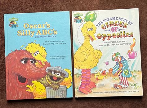 Vintage 1980s Sesame Street Books Etsy