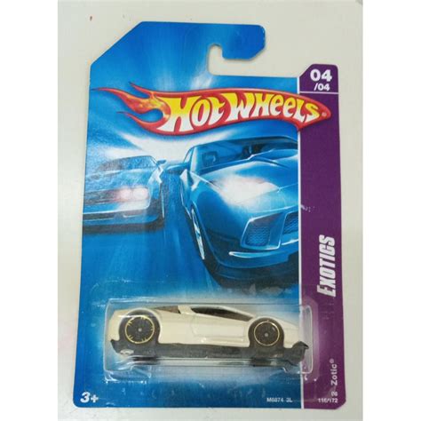 Hot Wheels Zotic White Shopee Malaysia