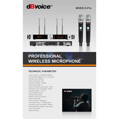 Jual Mic Wireless Dbvoice X Pro Xpro Original Db Voice Jakarta