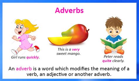 adverb definition  kids