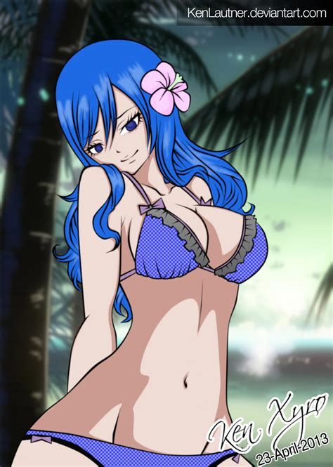 Juvia Lockser Sexy Color Artwork Fairy Tail By Kenlautner On Deviantart