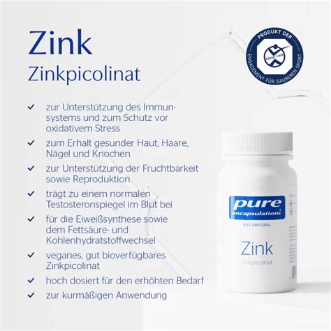 Zink (Zinkpicolinat) Kapseln