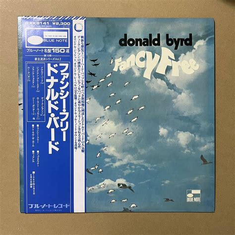 【やや傷や汚れあり】美盤 帯付き Blue Note King盤 Donald Byrd Fancy Free