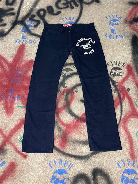 Junya Watanabe Junya Watanabe 02 Hull Middle School Wool Pants Grailed