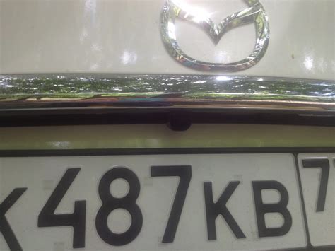 Камера заднего вида на Мазда 6 (ч.2) — Mazda 6 (3G) GJ, 2 л, 2014 года ...