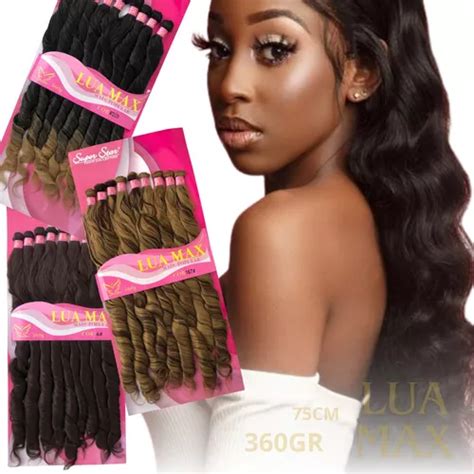 Cabelo Organico Ondulado Luna Super Star Telas Pct Mercadolivre