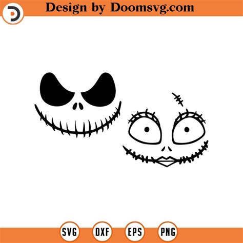 Nightmare Before Christmas Svg Jack Skellington Svg Halloween Svg