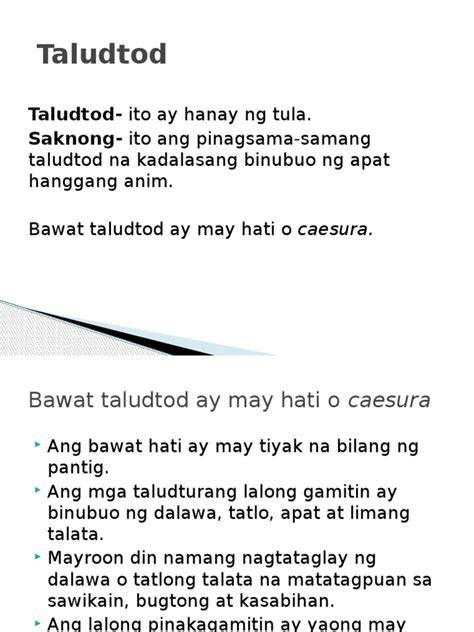 Ang Taludtod