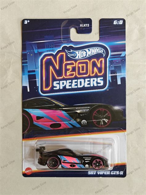 Hot Wheels Neon Speeders SRT Viper GTS R Hobbies Toys Toys Games On Carousell