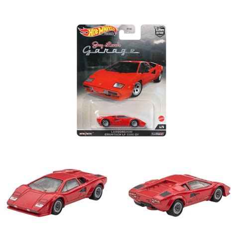 Hot Wheels Lamborghini Countach Lp Qv Red Jay Leno S Garage