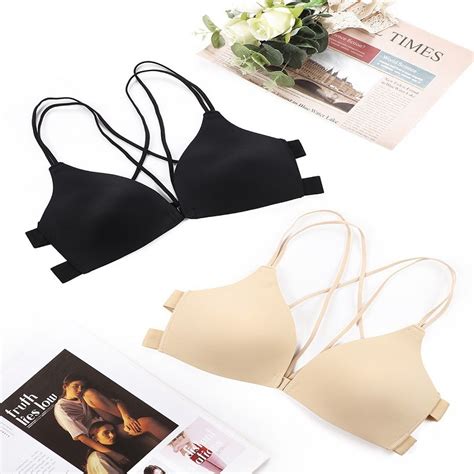 Front Button Lingerie Set Undergarment Without Underwire Yoga Milk Holding Sexy Bra China Bra