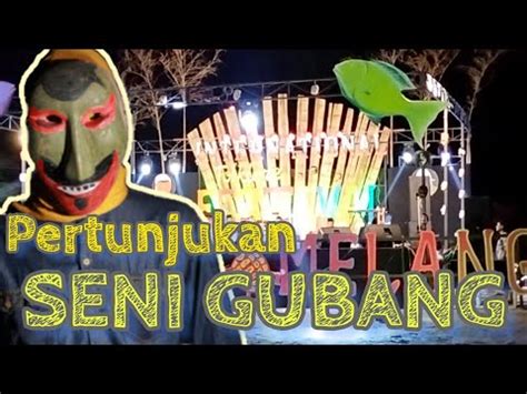 Pertunjukan Seni Topeng Gubang Di Festival Padang Melang International