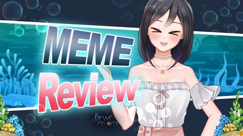 Reaction Review Meme Kamu Dewi Felicita Vtuber Live Indonesia