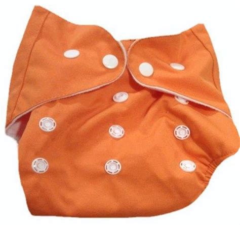 Baby Orange Plain Cotton Cloth Diaper Pant Age Group 8 Month At Rs 38