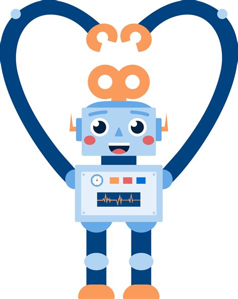 Kids Toy Robot Giving Love Png Illustration 14012678 Png