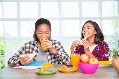 Asian Teenage Eating Healthy Food Over 4 403 Royalty Free Licensable