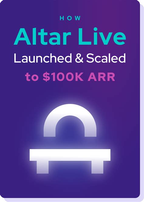 Altar Live To 100k Arr Discover Hybrid Ministry