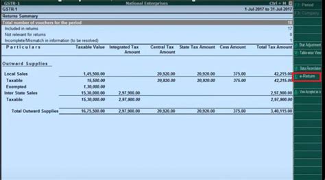 How To File Gstr From Tally Erp Release