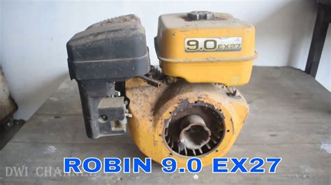 Gasoline Engine Restoration Robin Subaru 90 Ex27 Restorasi Mesin