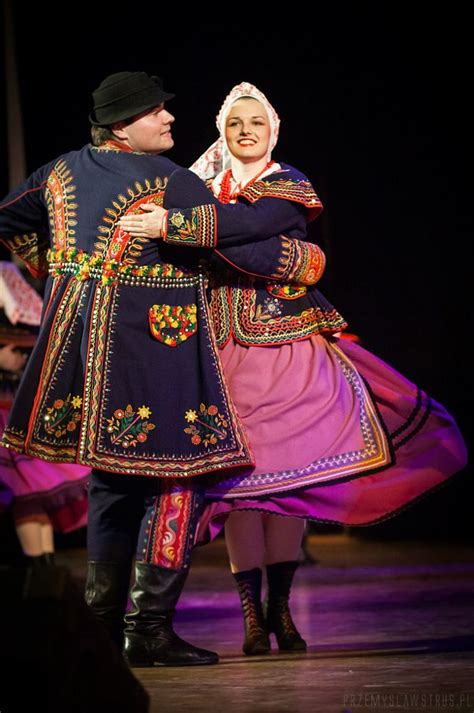 Regional costumes of Lachy Sądeckie ethnocultural Polish Folk