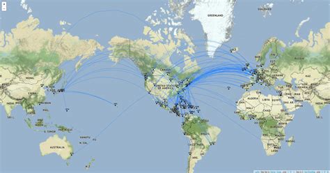 Creating Open-Source Airline Route Maps using Python and BTS Data