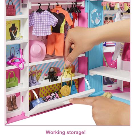 Купить Игровой набор Шкаф мечты Барби и кукла Barbie Dream Closet with ...