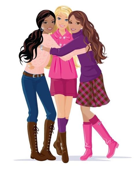 3 Girl Best Friends Clipart Friendship