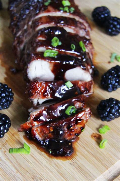 Roasted Pork Tenderloin With Blackberry Hoisin Sauce Artofit