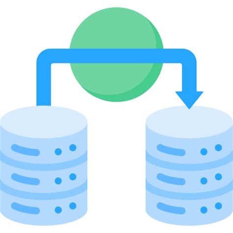 Data Migration Special Flat Icon