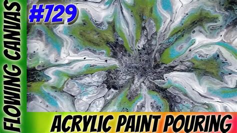 729 Deco Art Dazzling Metallics Airbrushed Flower Acrylic Pour Fluid