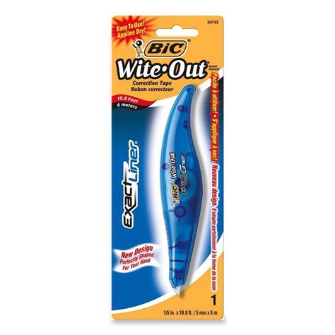 Bic® Wite Out® Exact Liner™ Correction Tape Pen 675223