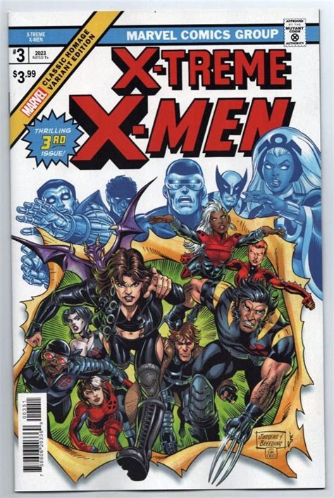 X Treme X Men 3 Jurgens Homage Variant Marvel 2023 NM Comic Books